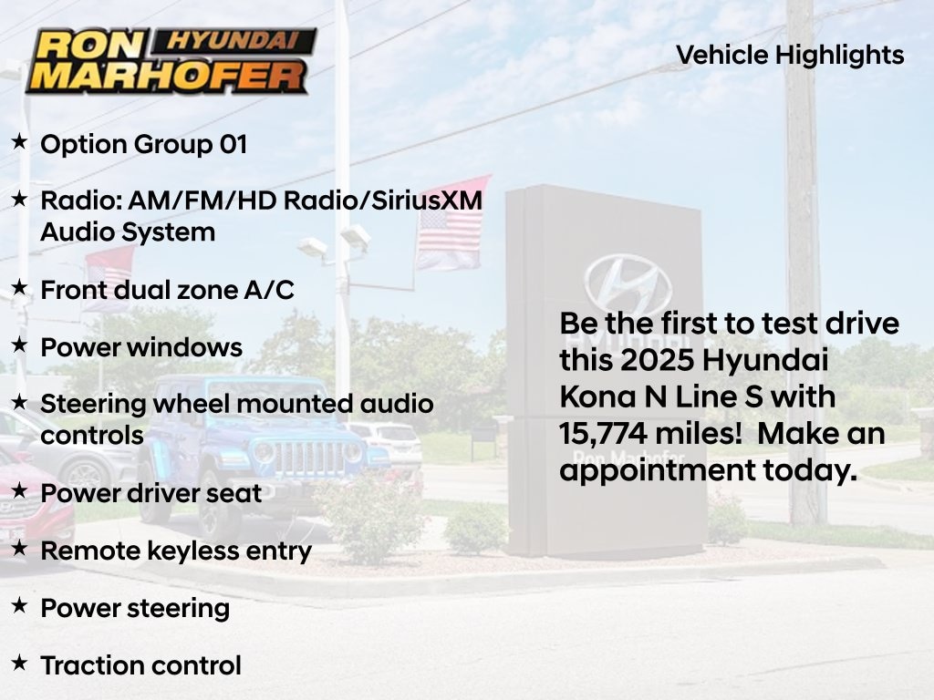 Certified 2025 Hyundai Kona N Line S SUV