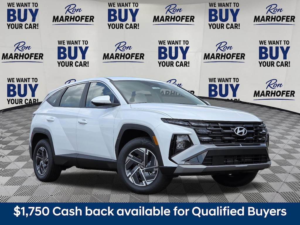 New 2026 Hyundai Tucson Hybrid Blue SUV