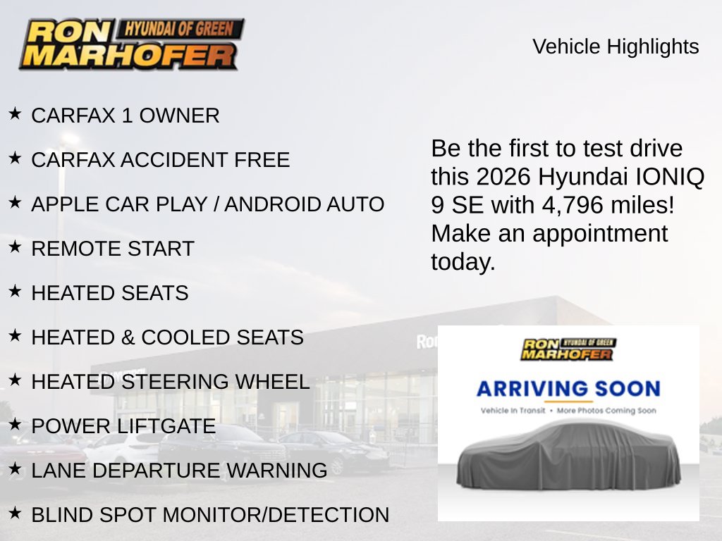 Used 2026 Hyundai IONIQ 9 SE SUV