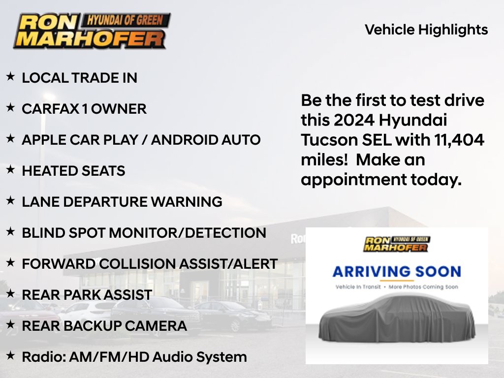Certified 2024 Hyundai Tucson SEL SUV