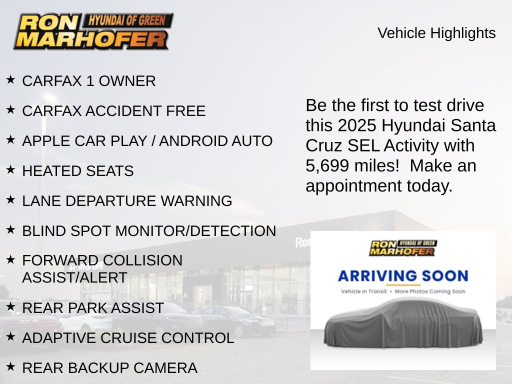 Used 2025 Hyundai Santa Cruz SEL Truck