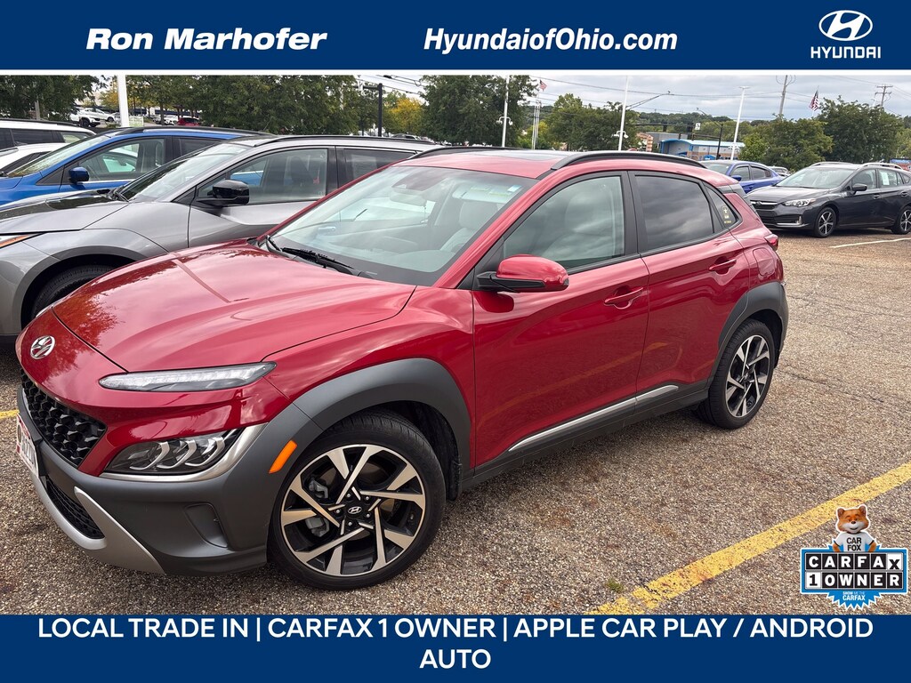 Certified 2022 Hyundai Kona Limited SUV