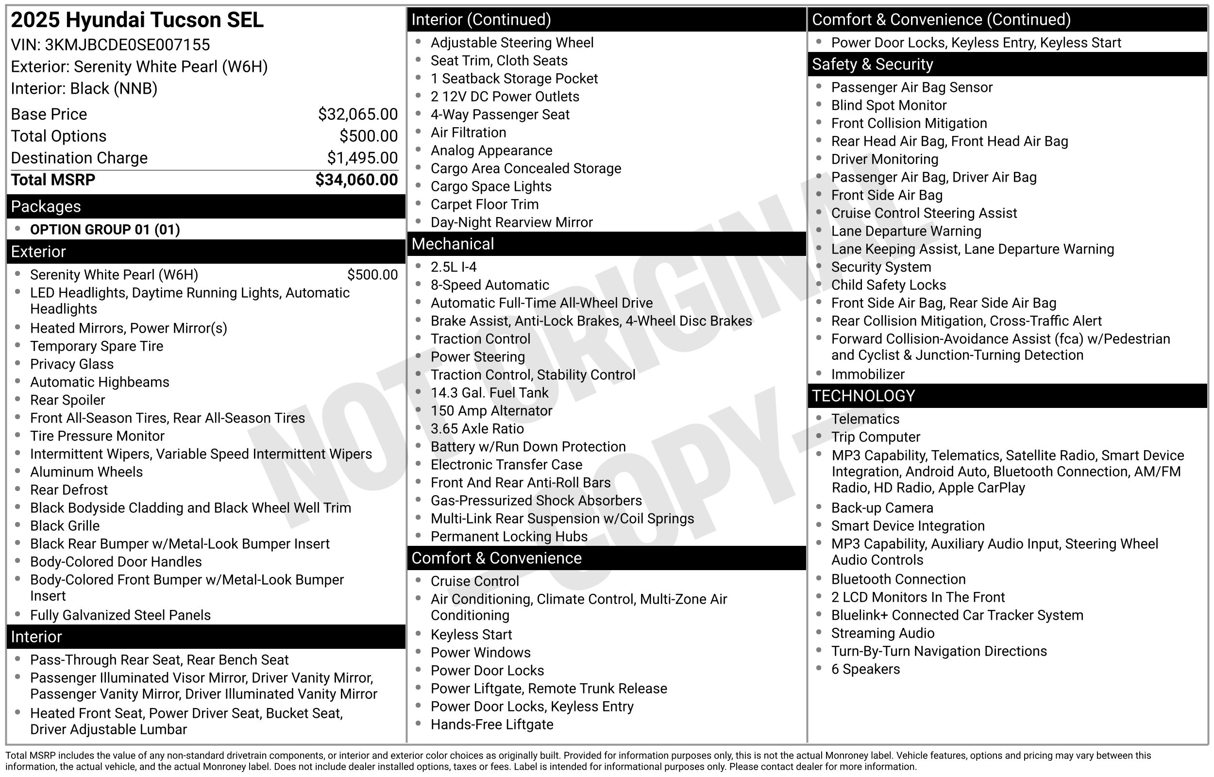 Used 2025 Hyundai Tucson SEL SUV