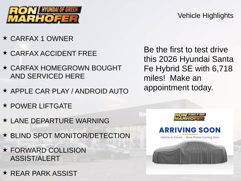 Used 2026 Hyundai Santa Fe Hybrid SE SUV