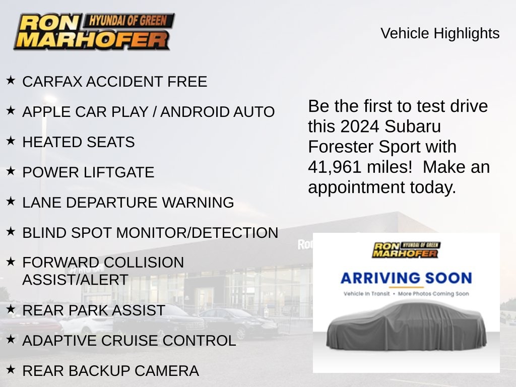 Used 2024 Subaru Forester Sport SUV