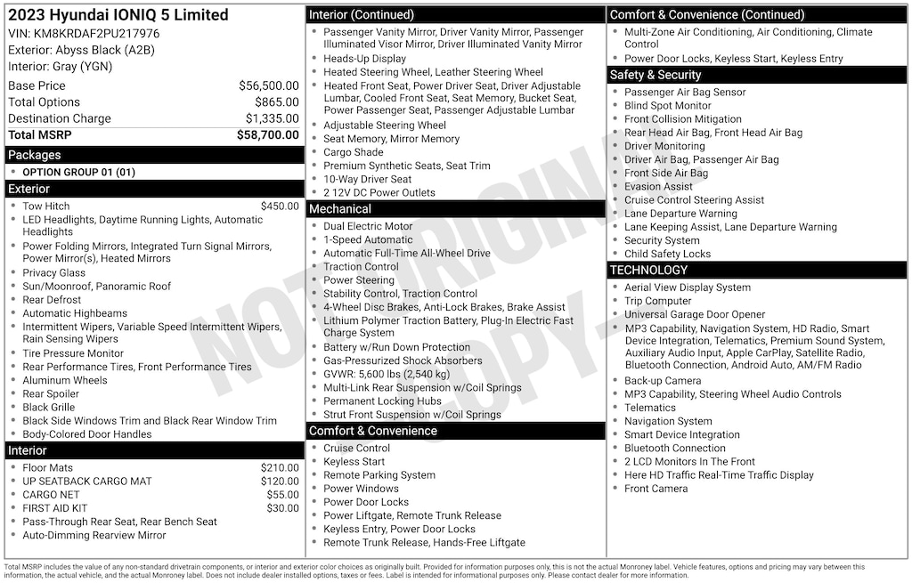 Certified 2023 Hyundai IONIQ 5 Limited SUV