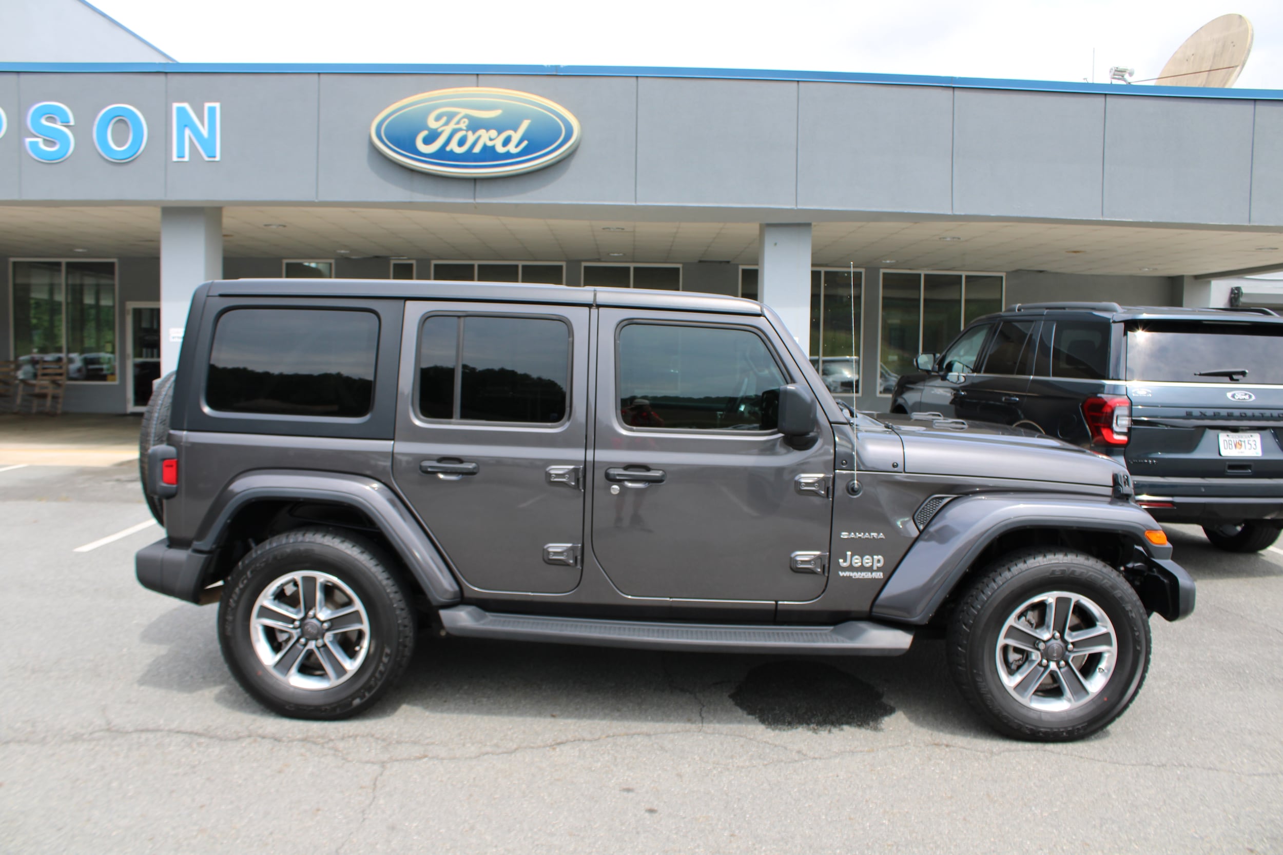 Used 2018 Jeep All-New Wrangler Unlimited Sahara with VIN 1C4HJXEN3JW141849 for sale in Ellijay, GA