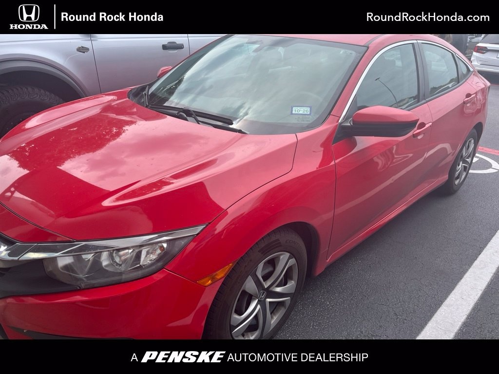 Used 2018 Honda Civic LX Sedan