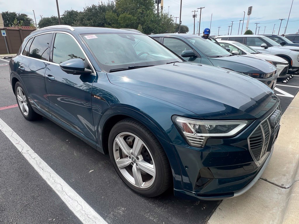 Used 2019 Audi e-tron Premium Plus with VIN WA1LAAGE2KB022021 for sale in Round Rock, TX