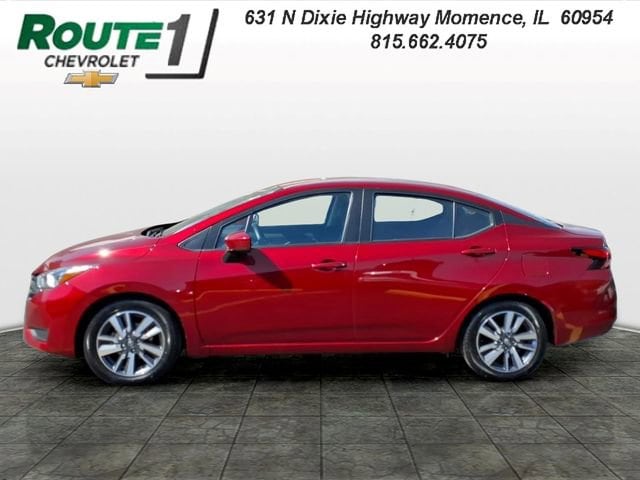 Used 2024 Nissan Versa Sedan SV with VIN 3N1CN8EV4RL881905 for sale in Momence, IL