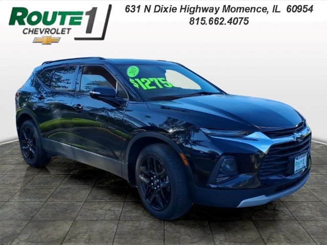 Used 2019 Chevrolet Blazer 1LT with VIN 3GNKBBRA7KS620762 for sale in Momence, IL