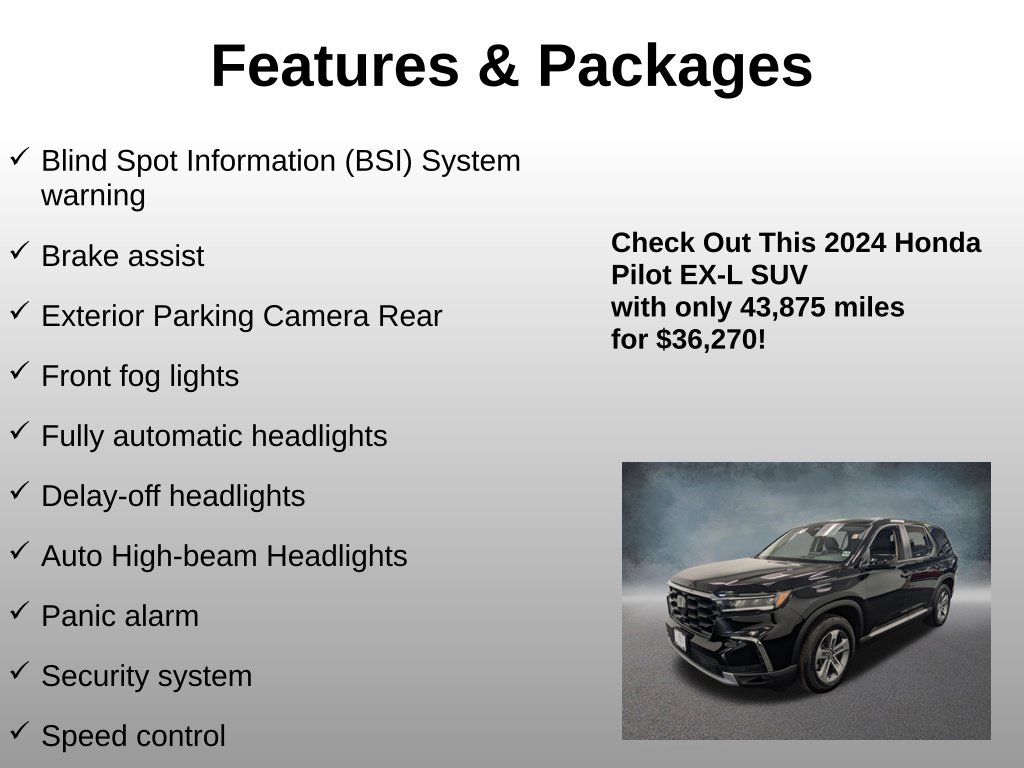 2024 Honda Pilot EX-L - Photo 20