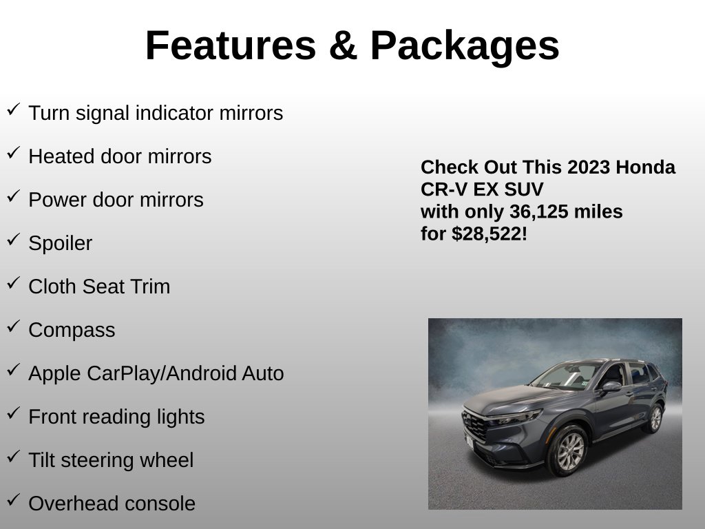 2023 Honda CR-V EX - Photo 19