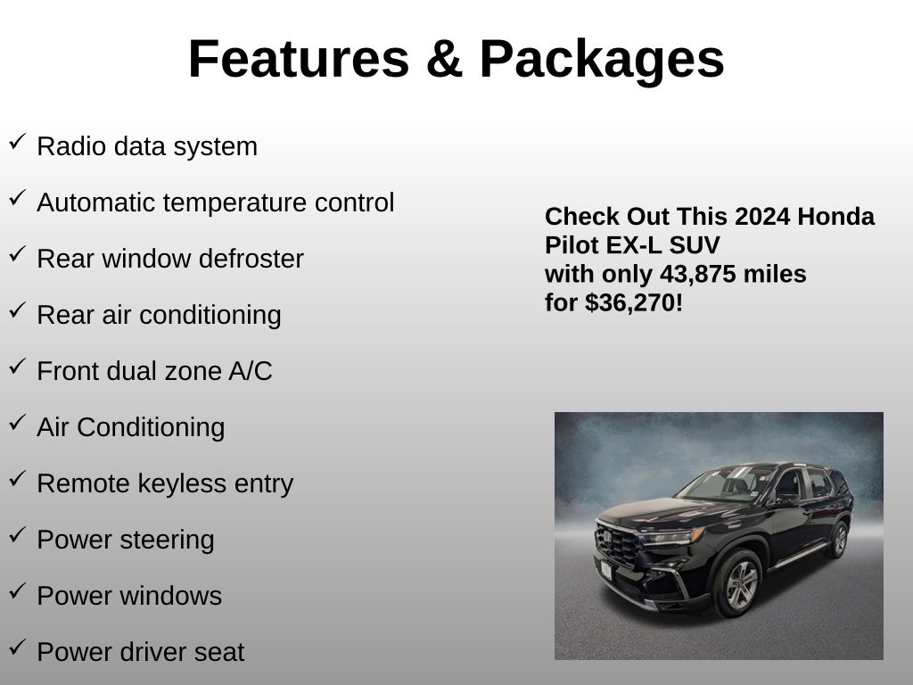 2024 Honda Pilot EX-L - Photo 8