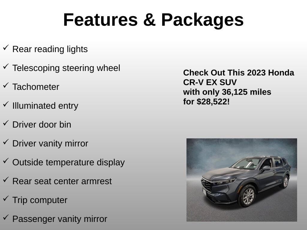 2023 Honda CR-V EX - Photo 23