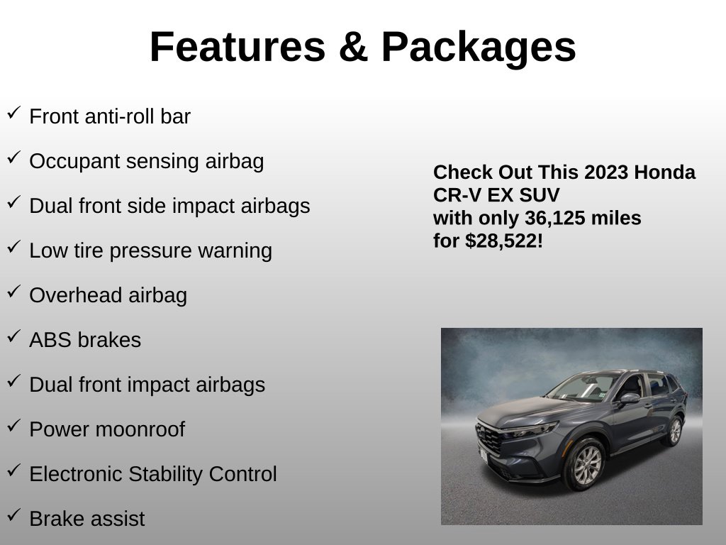 2023 Honda CR-V EX - Photo 12