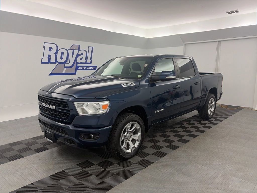 Used 2022 Ram 1500 Big Horn Crew Cab 4x4 57 Box Truck Crew Cab