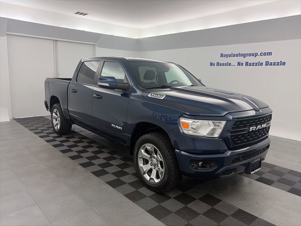 Used 2022 Ram 1500 Big Horn Crew Cab 4x4 57 Box Truck Crew Cab