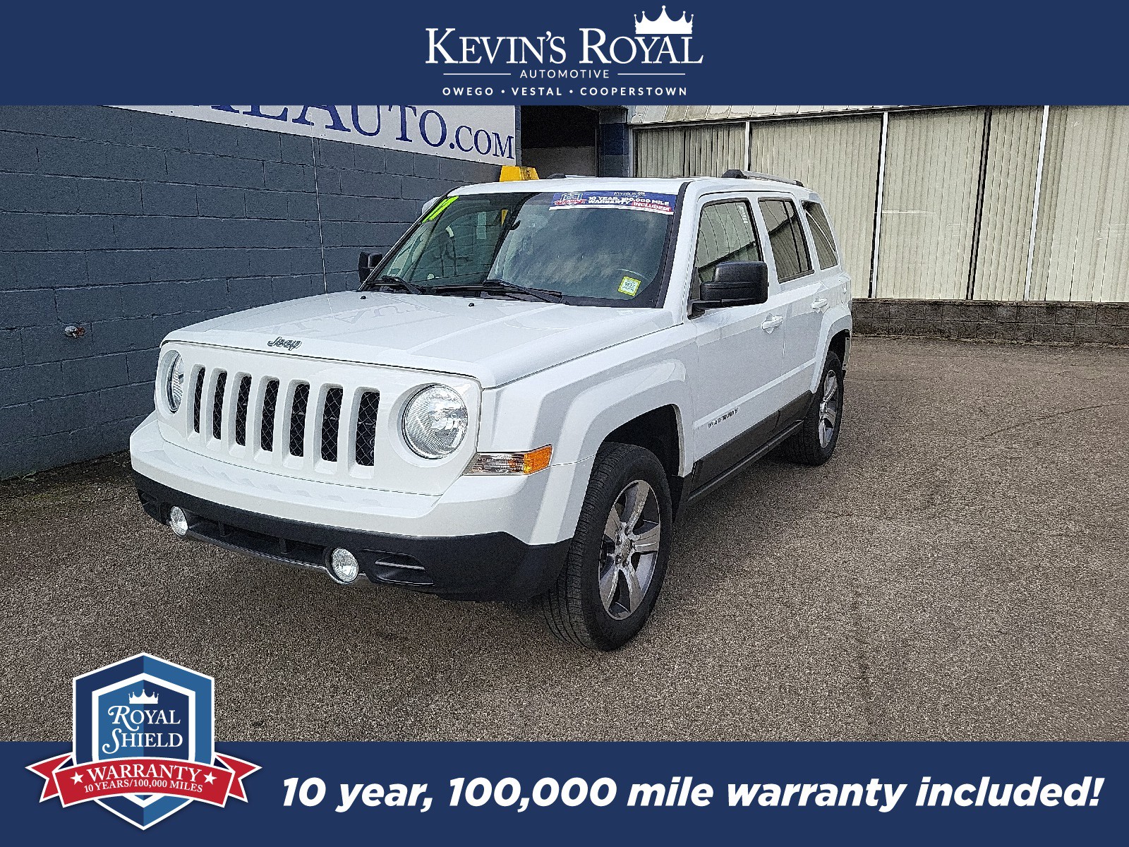 Used 2017 Jeep Patriot High Altitude Edition with VIN 1C4NJRFB0HD164255 for sale in Owego, NY