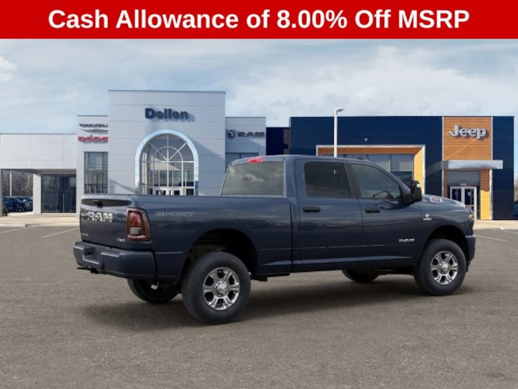 New 2026 Ram 2500 BIG HORN CREW CAB 4X4 6'4 BOX Pickup