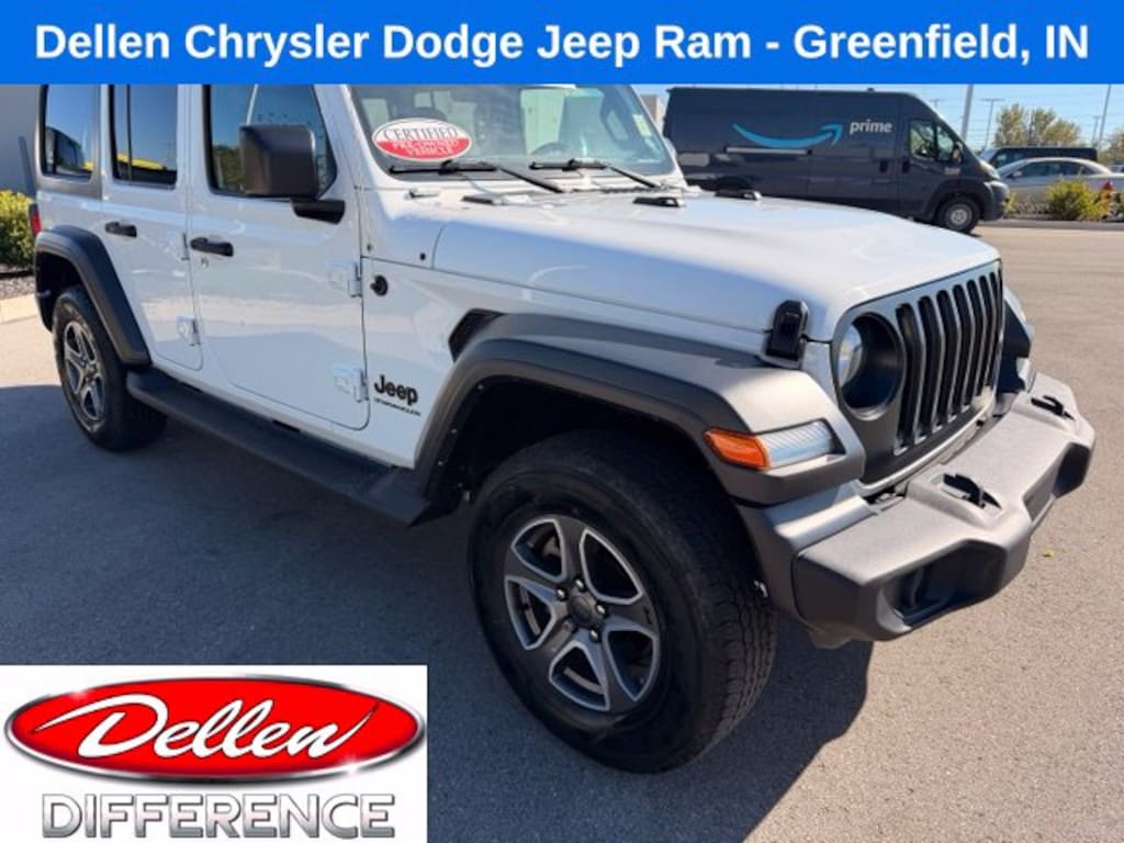 Certified 2023 Jeep Wrangler 4-DOOR SPORT 4X4 SUV
