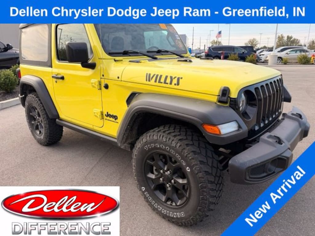 Used 2023 Jeep Wrangler 2-DOOR SPORT 4X4 SUV