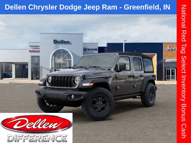 New 2026 Jeep Wrangler 4-DOOR WILLYS Sport Utility