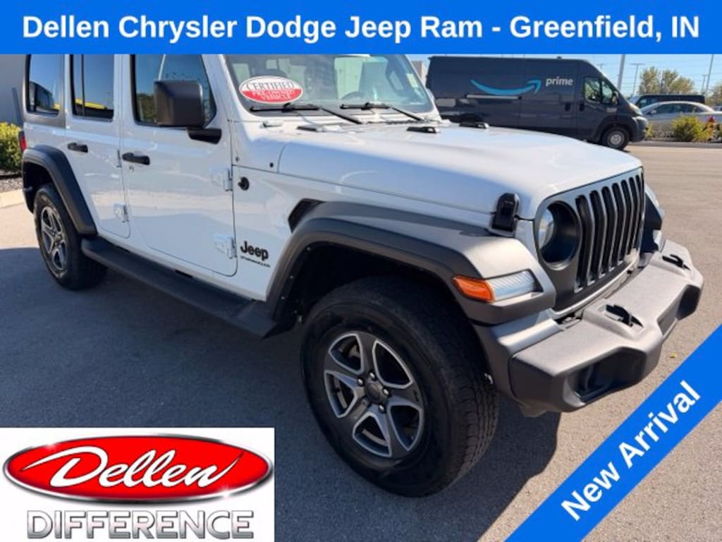 Certified 2023 Jeep Wrangler 4-DOOR SPORT 4X4 SUV