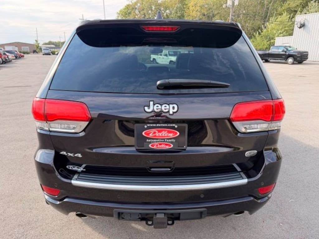 Used 2018 Jeep Grand Cherokee Overland 4x4 SUV