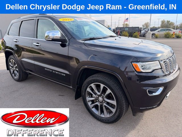 Used 2018 Jeep Grand Cherokee Overland 4x4 SUV