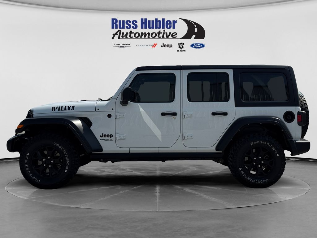 Used 2022 Jeep Wrangler Unlimited Willys SUV