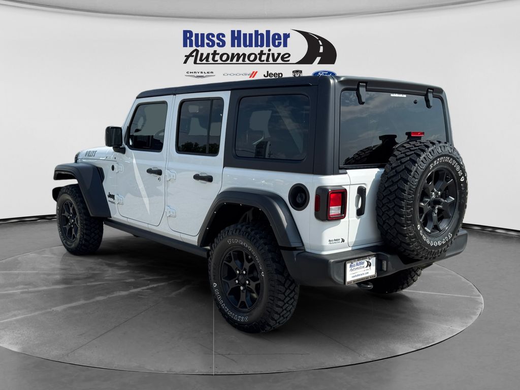 Used 2022 Jeep Wrangler Unlimited Willys SUV