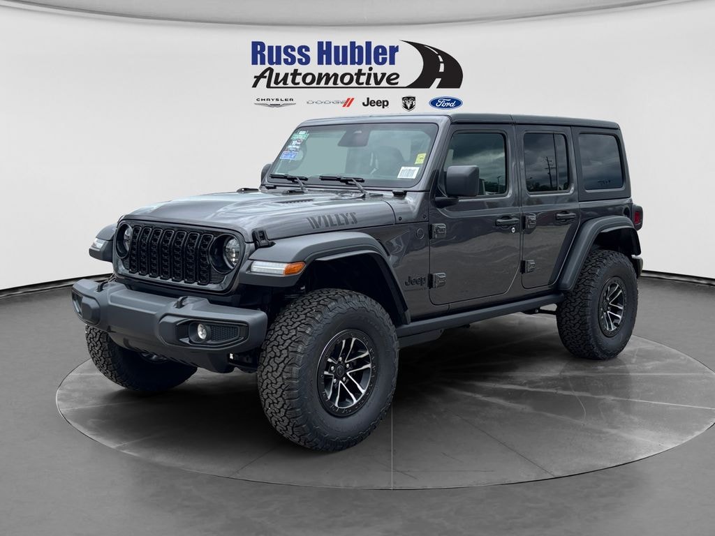 New 2026 Jeep Wrangler 4-DOOR WILLYS Sport Utility