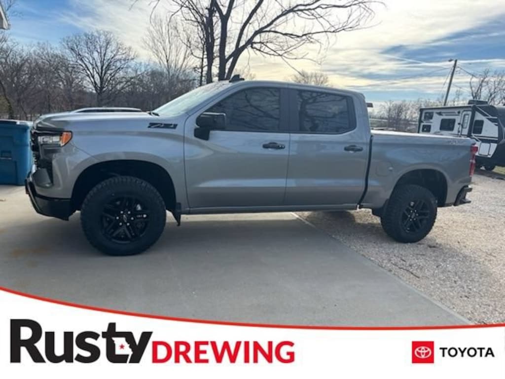 Used 2023 Chevrolet Silverado 1500 LT Trail Boss Truck Crew Cab