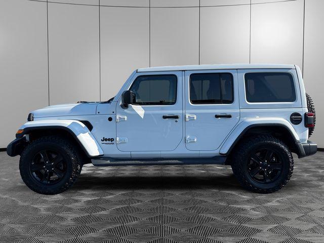 Used 2021 Jeep Wrangler Unlimited Sahara Altitude 4x4 Sport Utility