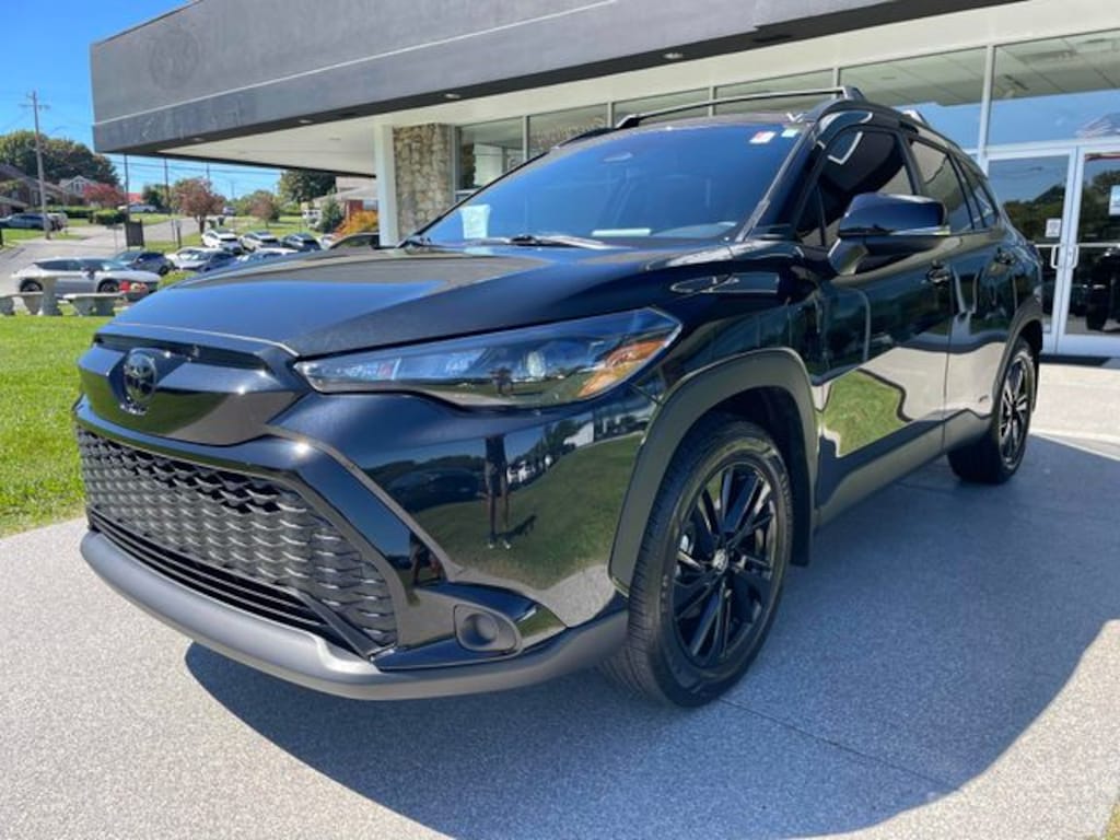Used 2024 Toyota Corolla Cross Hybrid Nightshade Edition Sport Utility