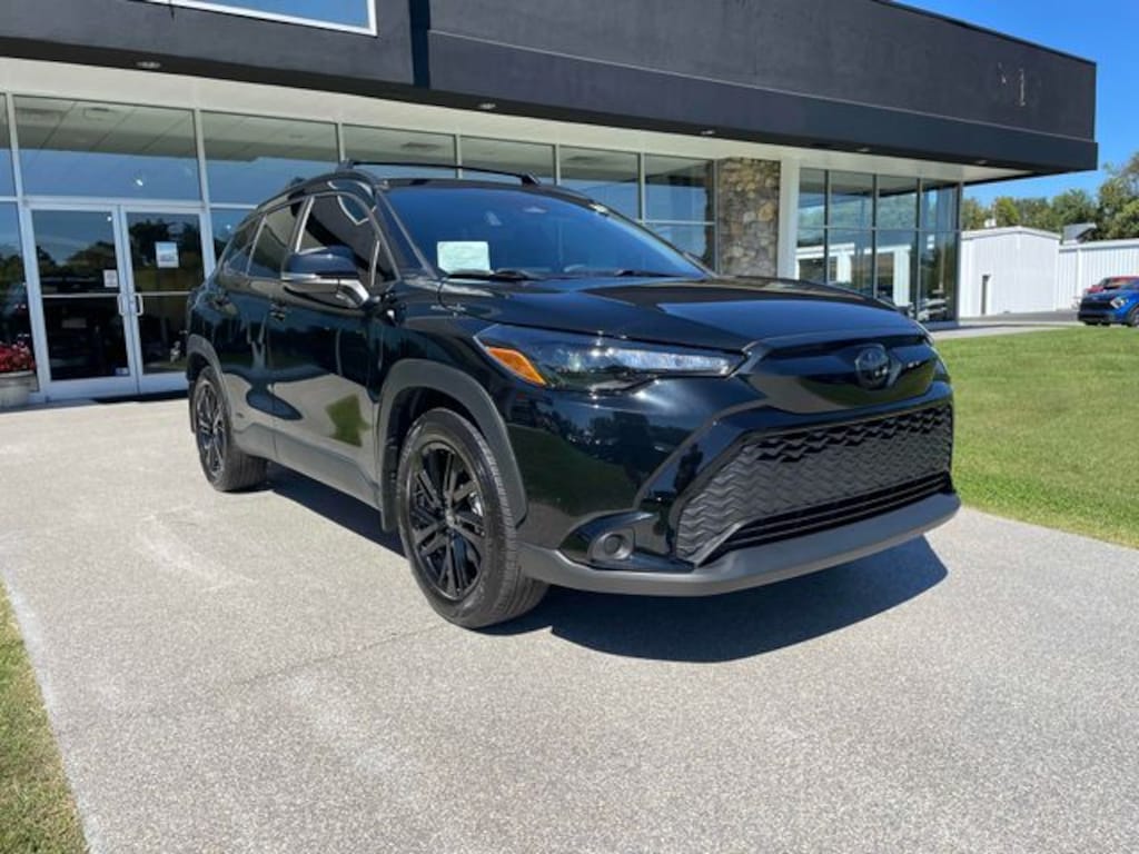 Used 2024 Toyota Corolla Cross Hybrid Nightshade Edition Sport Utility