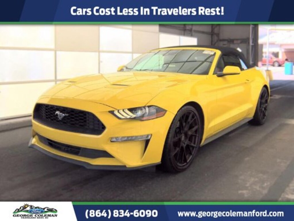 Certified 2021 Ford Mustang Ecoboost Premium Convertible