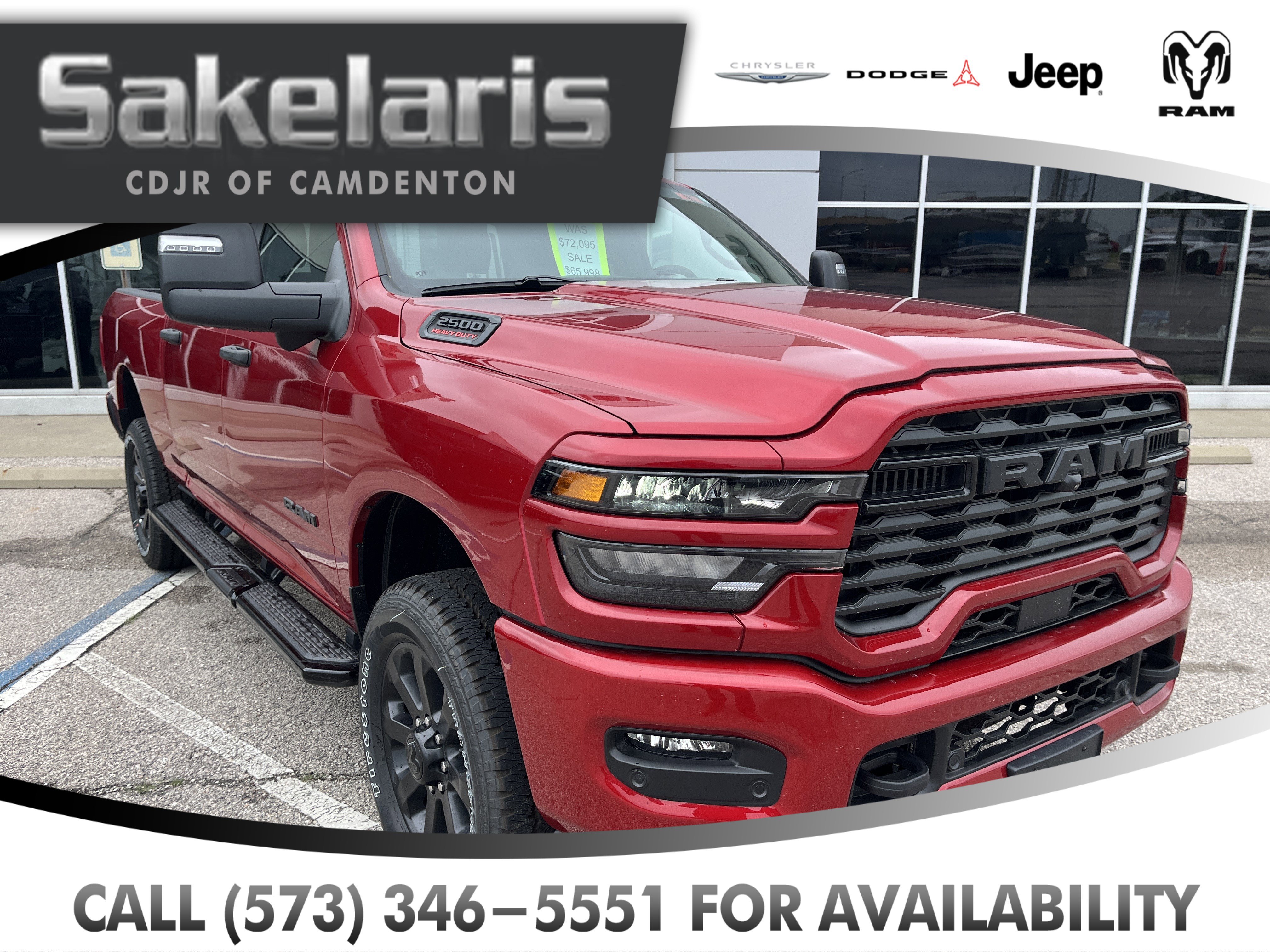 2026 Ram 2500 BIG HORN CREW CAB 4X4 6'4 BOX Pickup