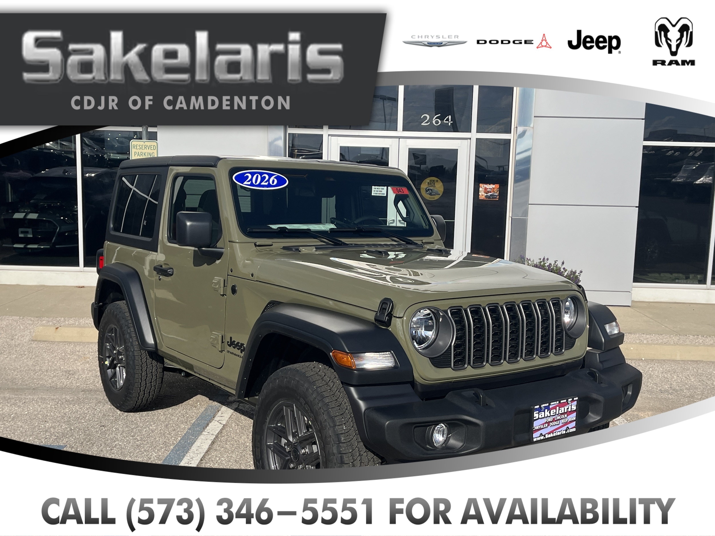 2026 Jeep Wrangler 2-Door