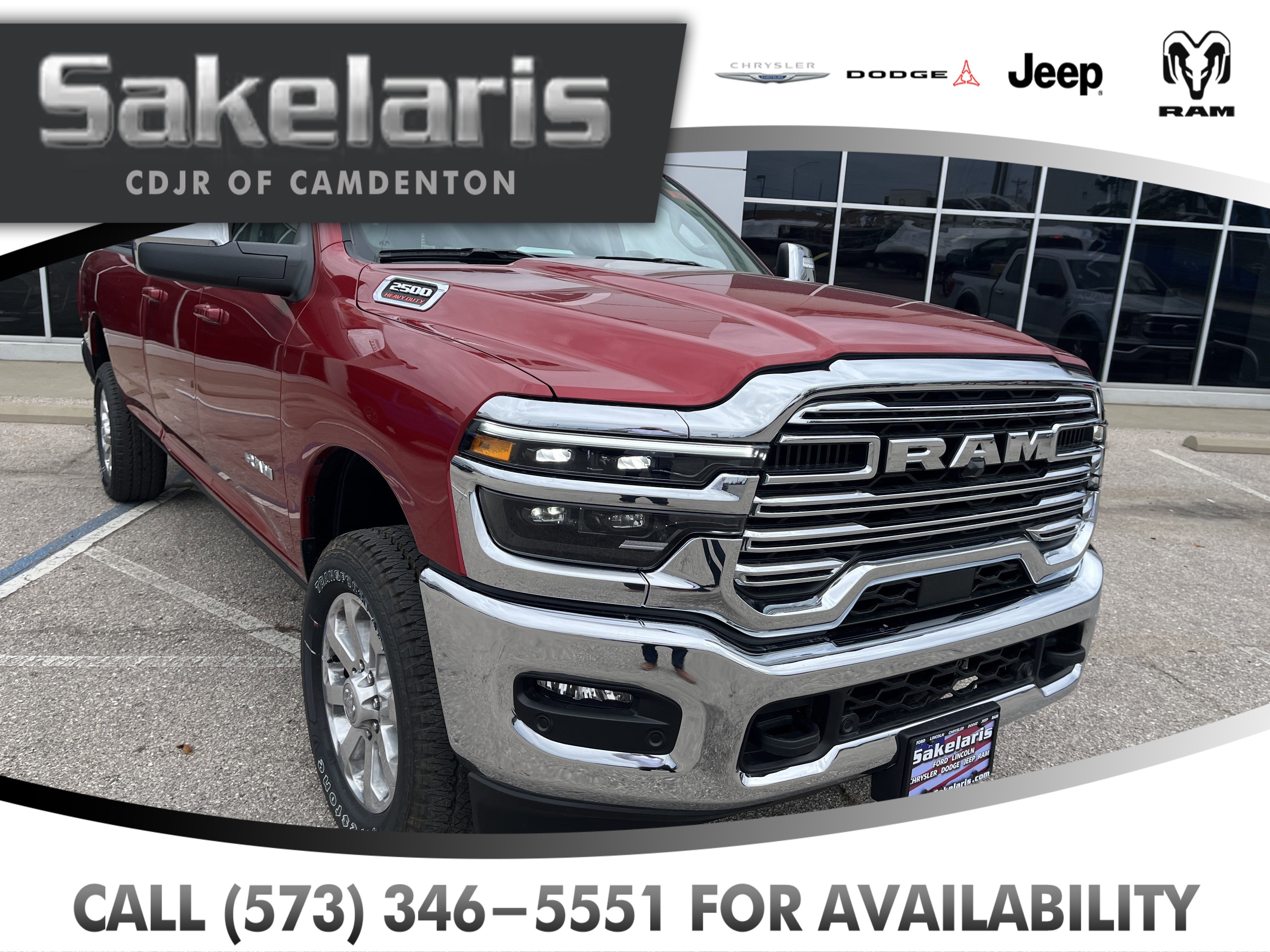 2026 Ram 2500 LARAMIE CREW CAB 4X4 8' BOX Pickup