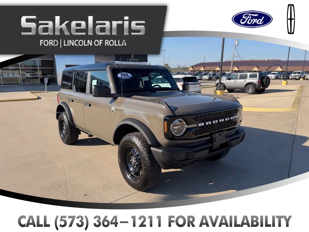 New 2026 Ford Bronco Big Bend SUV