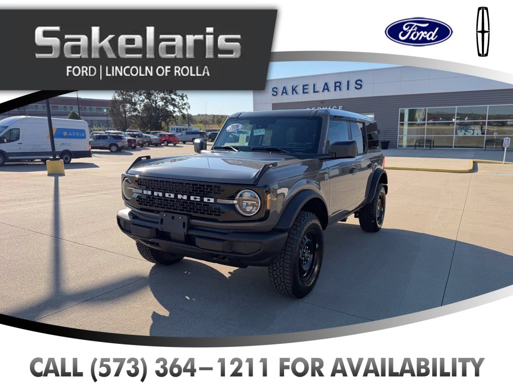 New 2026 Ford Bronco Big Bend SUV