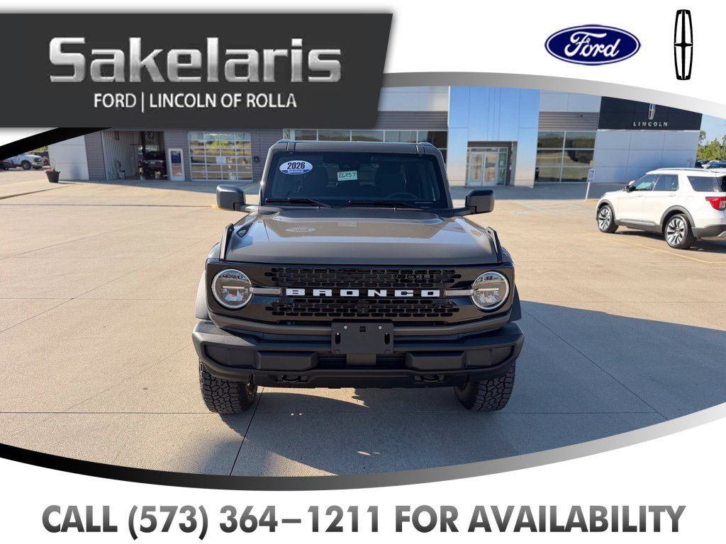 New 2026 Ford Bronco Big Bend SUV