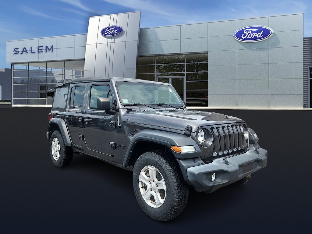 Certified 2022 Jeep Wrangler Unlimited Sport S 4x4 Sport Utility