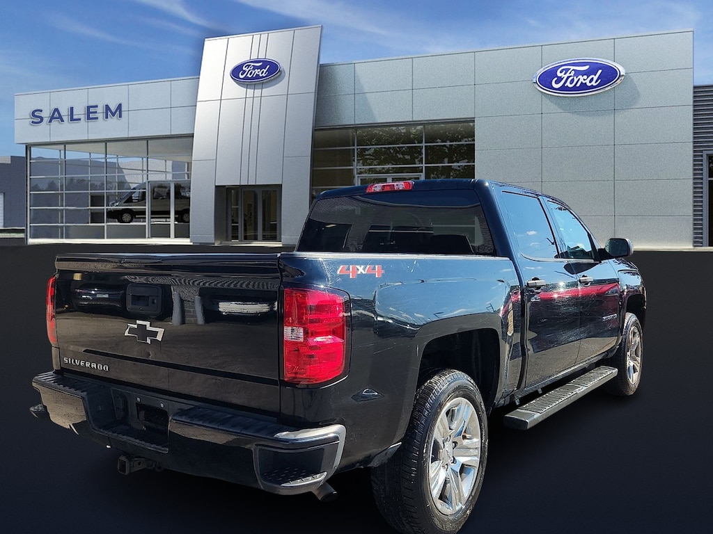 Certified 2018 Chevrolet Silverado 1500 Custom Crew Cab