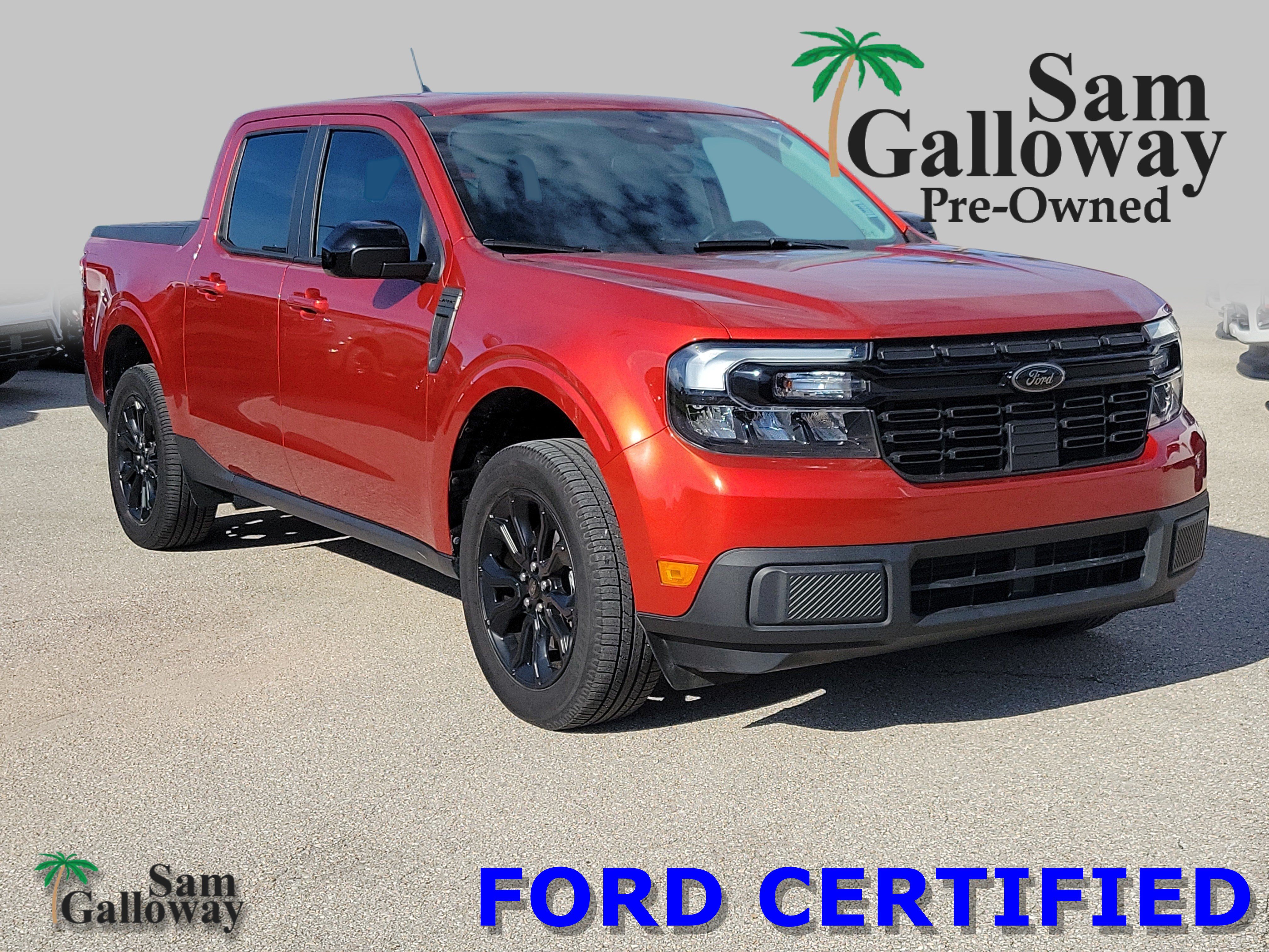Certified 2023 Ford Maverick Lariat CREW CAB SHORT BED TRUCK