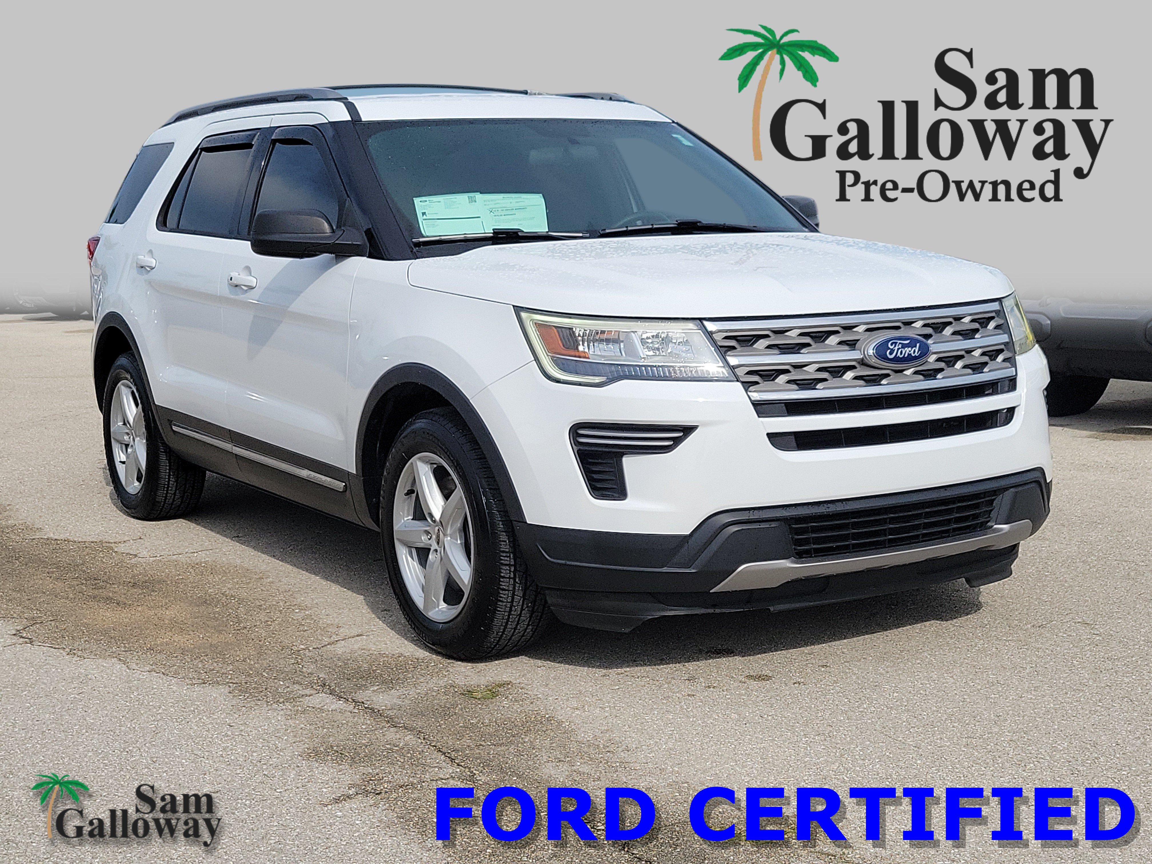 Certified 2018 Ford Explorer XLT SUV
