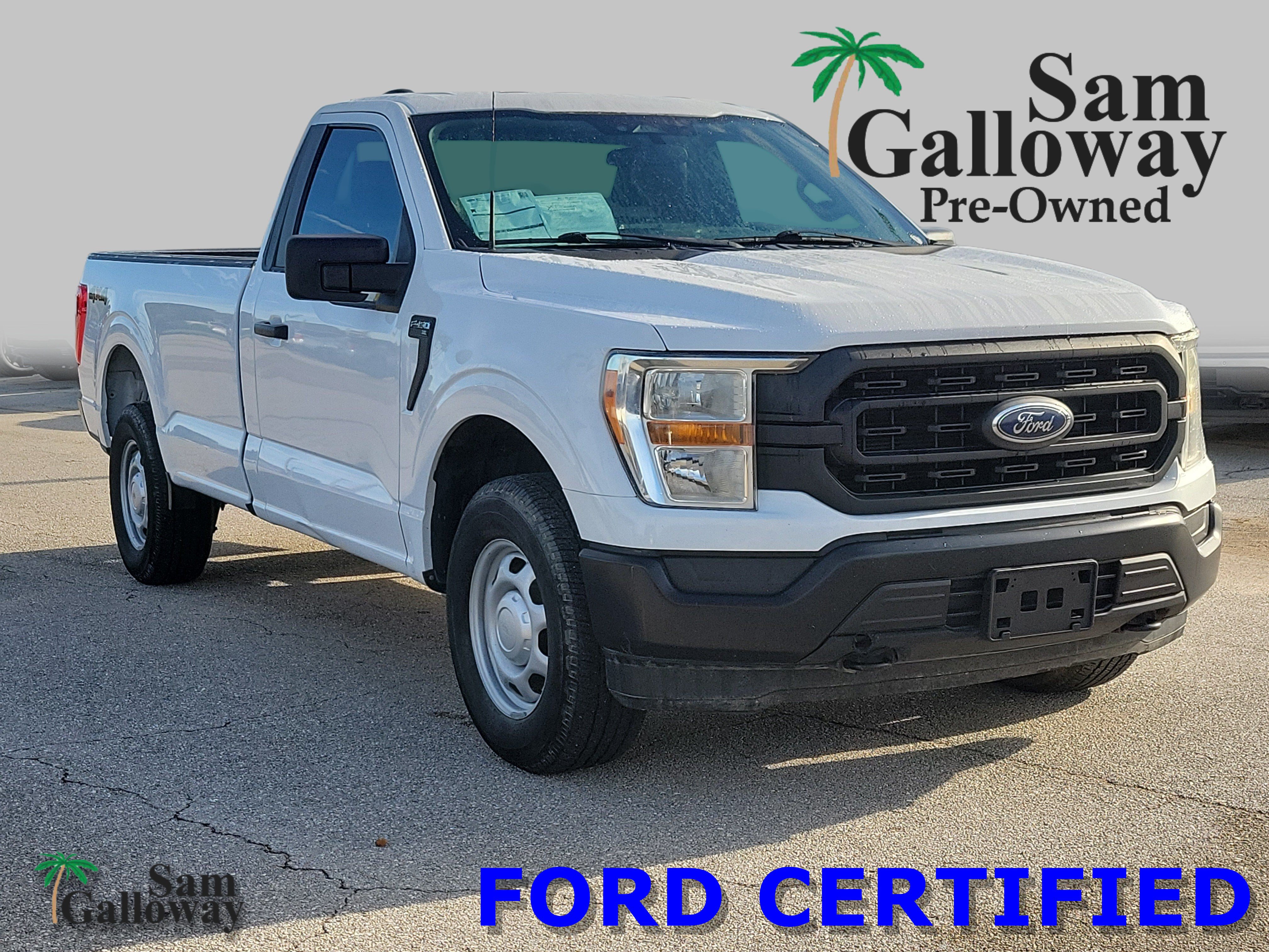 Certified 2022 Ford F-150 XL REGULAR CAB TRUCK
