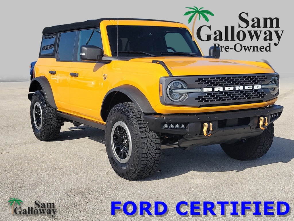 Certified 2022 Ford Bronco Badlands SUV